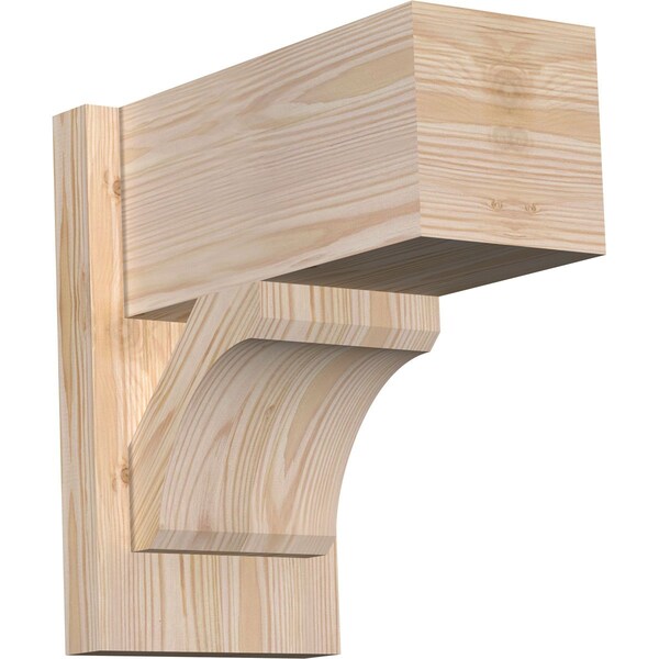 Ekena Millwork Legacy Block Smooth Outlooker, Douglas Fir, 7 1/2"W x 14"D x 14"H OUT08X14X14LEC05SDF - main
